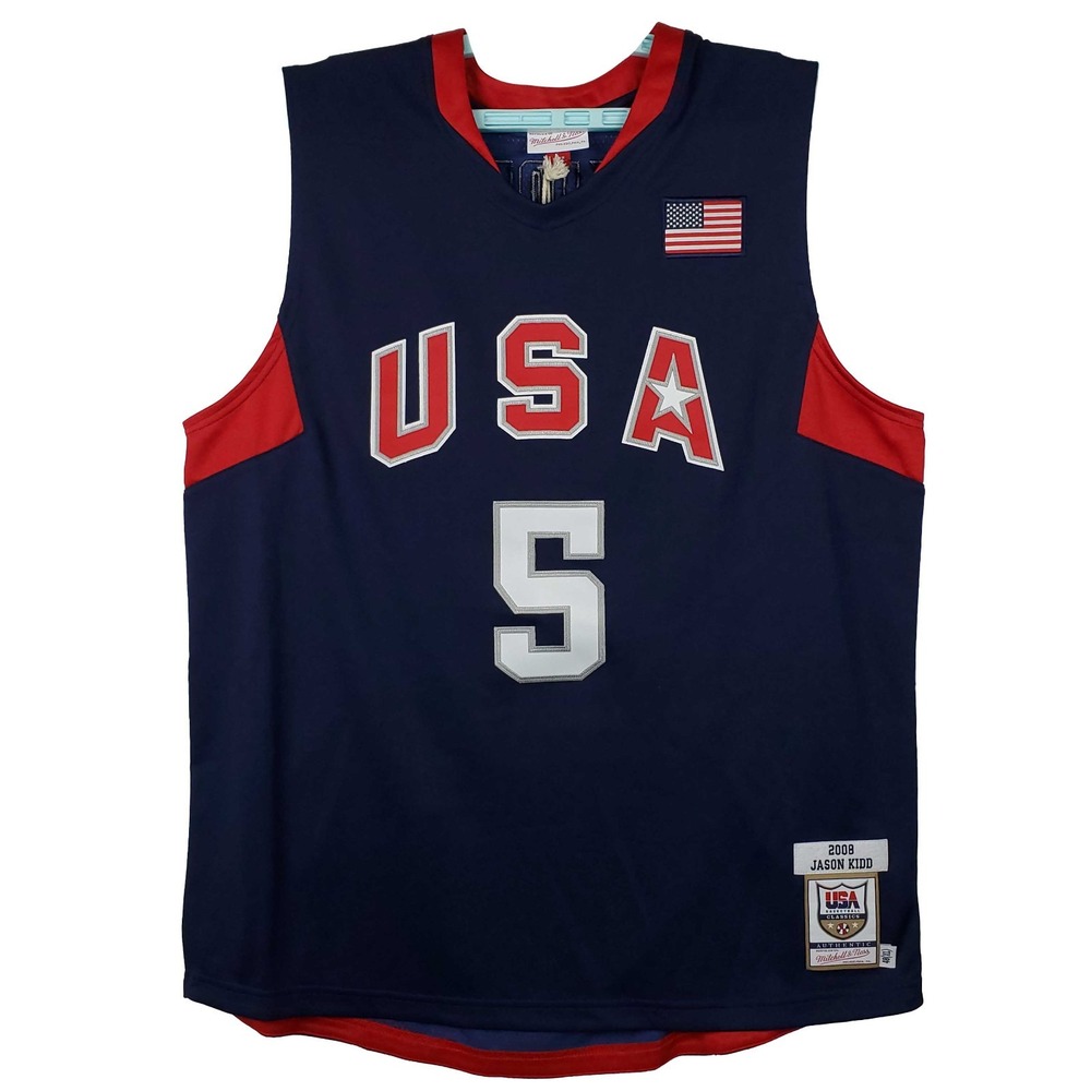 Authentic Jason Kidd USA Olympic Dream Team Mitchell & Ness XL XLarge Jersey NWT